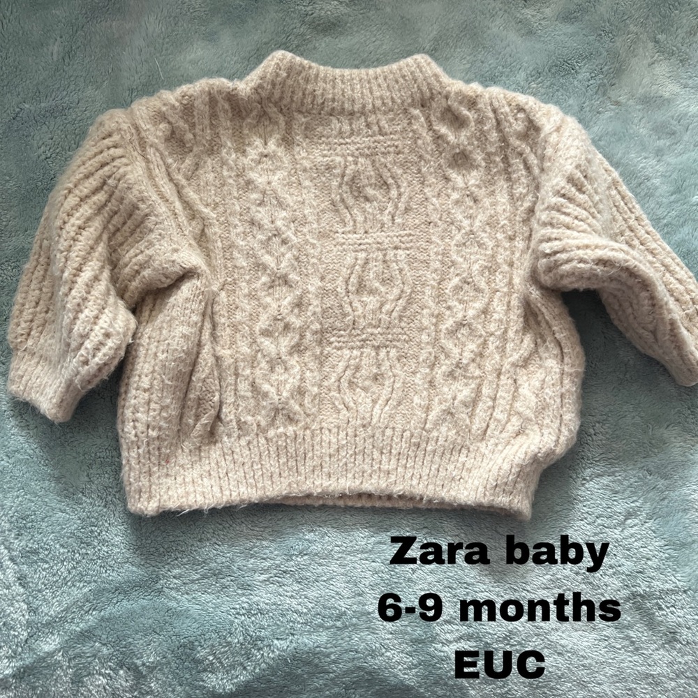 Zara Baby knit sweatshirt